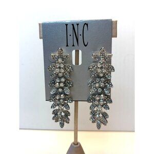 Elegant Crystal Drop Earrings by INC – Perfect for Holiday Glamour!